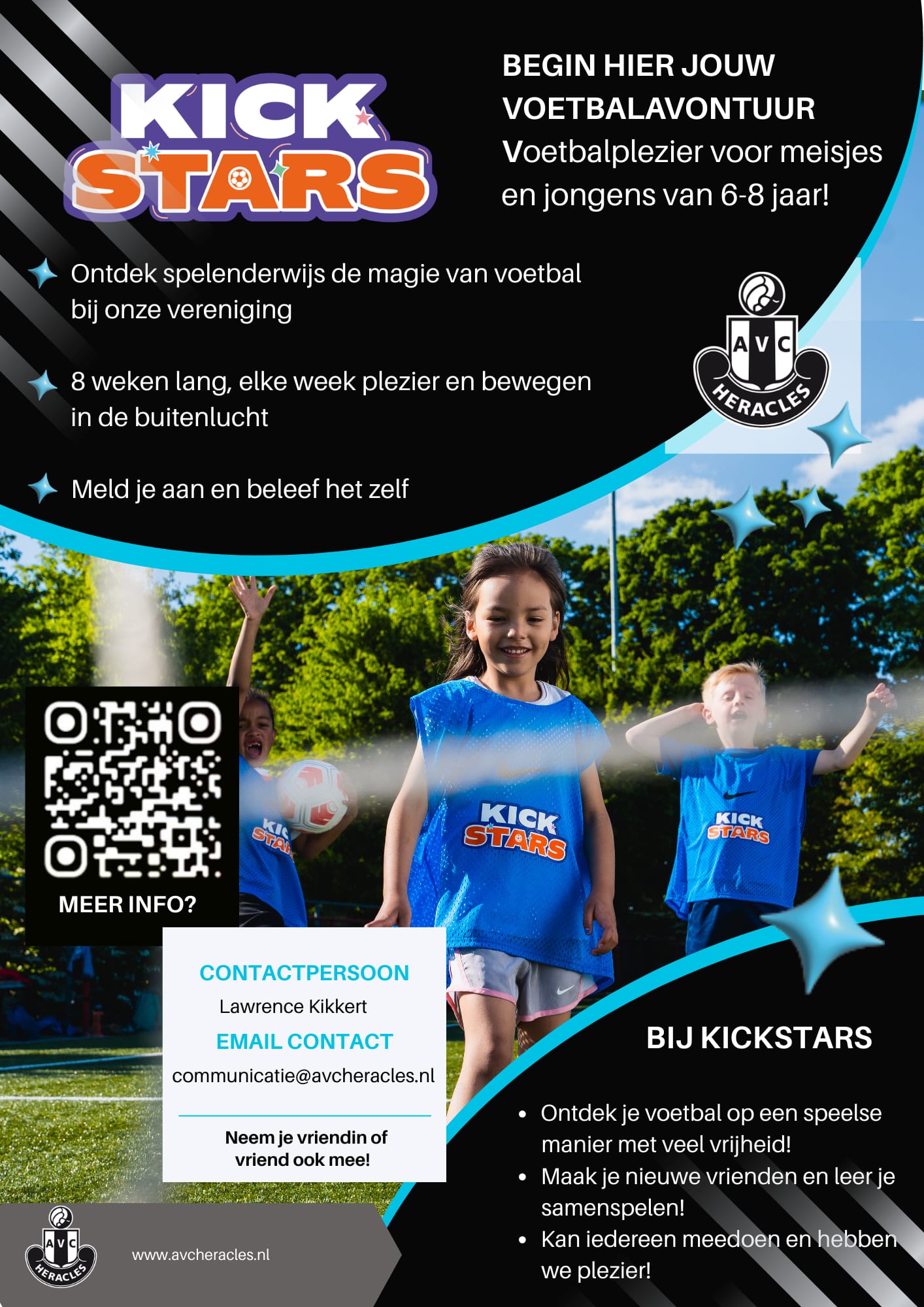 Nieuw bij AVC Heracles: KickStars