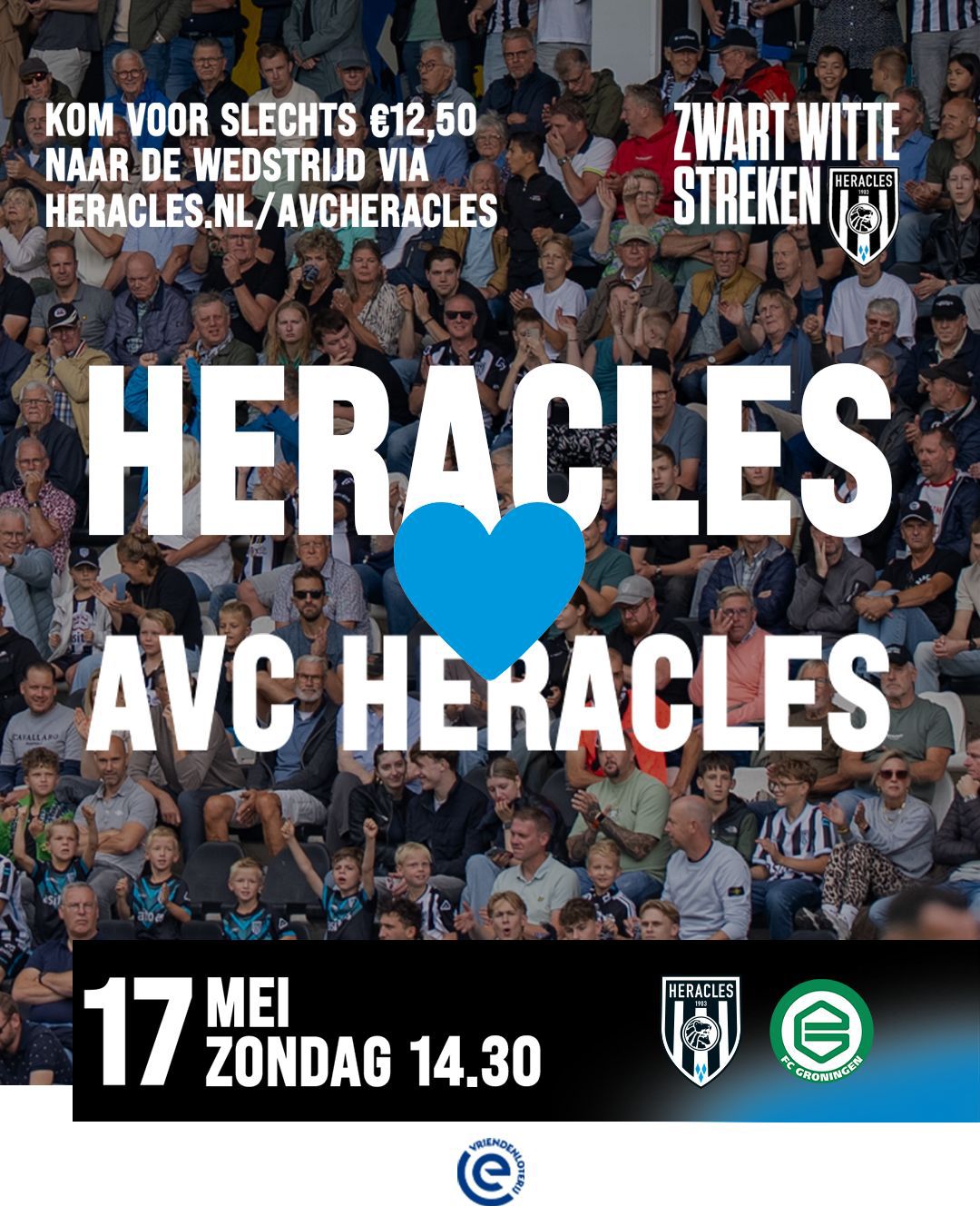 AVC Heracles is &quote;Club van de Week&quote; - koop kaarten met korting!