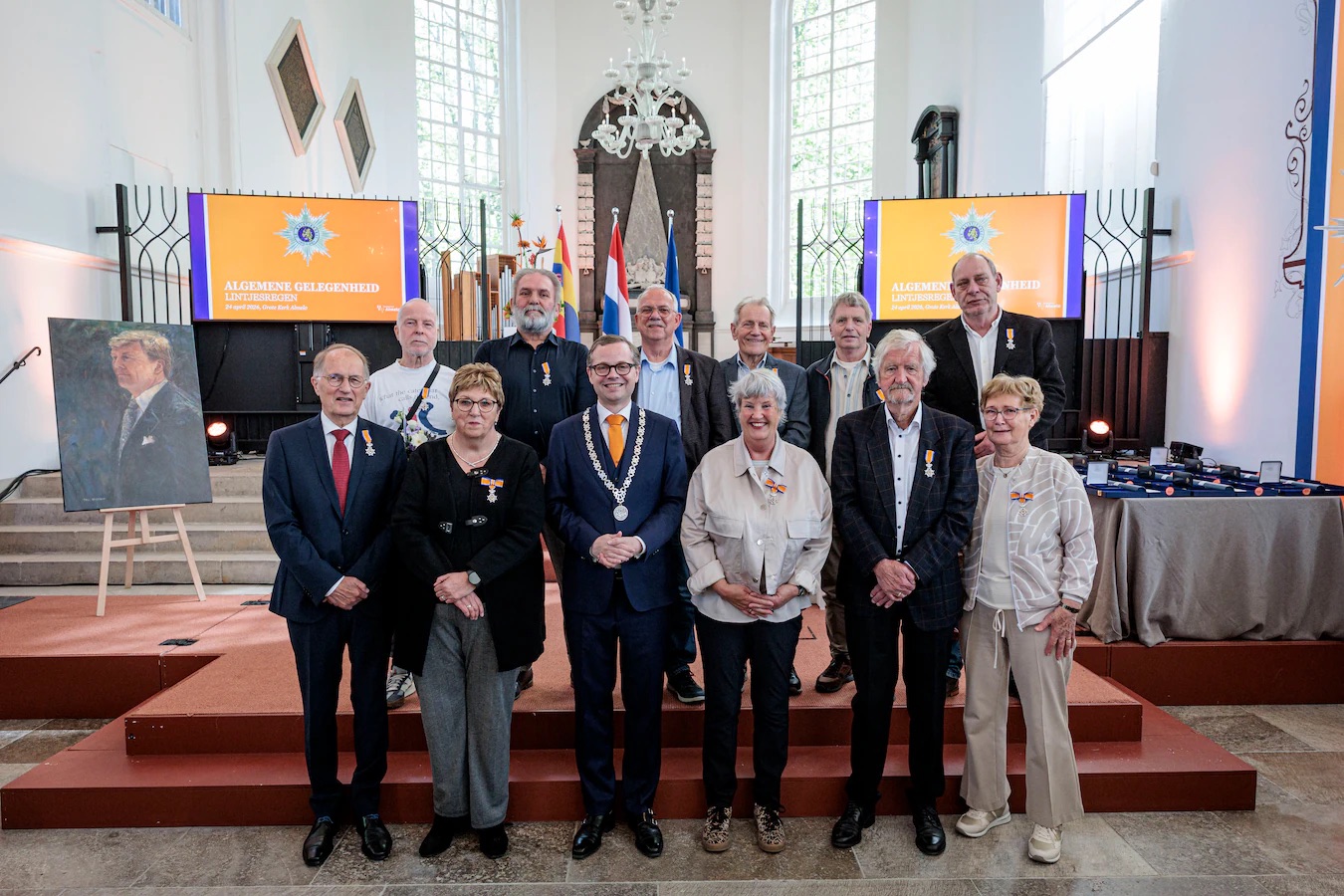 José Wolthuis koninklijk onderscheiden